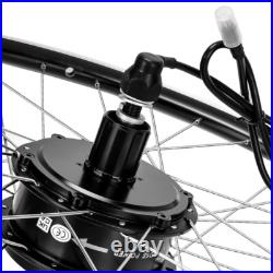 36V 26 Electric Bike Freewheel/Cassette Conversion Kit Rear Hub Motor Wheel