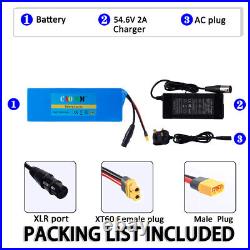36V 48V 10Ah 14Ah 20Ah Lithium Ion Battery EBike Electric Bicycles withXLR Charger