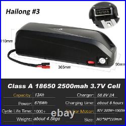36V/48V/52V 13Ah 20Ah 1000W Hailong Ebike Battery Electric Bike Lithium Battery
