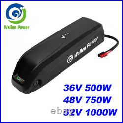 36V/48V/52V 250W1000W Hailong Lithium Ion Ebike Battery for Electric Bike Motor