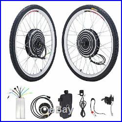 36V 500W Electric Bike Bicycle Conversion Kit for Front Wheel Motor Hub Control