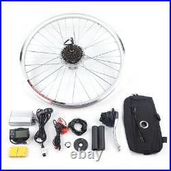 36V Rear Wheel E-bike 26 28 Electric Bicycle E Bike Conversion Motor Kit LCD