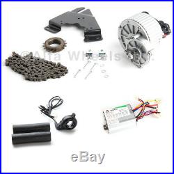 450W 24V electric bicycle brush motor conversion kit w control & thumb throttle