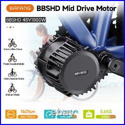 48V1000W BAFANG Mid Drive Motor 68mm-120mm Conversion Kits For Electric Bicycle