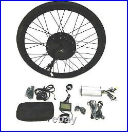 48V1000W Hub motor Electric Bicycle E bike conversion kit + LCD + Disc Brake