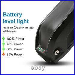 48V13Ah Downtube Electric Bike Battery for 250w-500w Motor with USB Charge Port