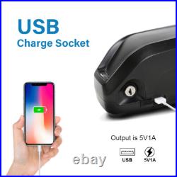 48V13Ah Downtube Electric Bike Battery for 250w-500w Motor with USB Charge Port