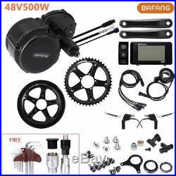 48V500W BAFANG Mid-drive Motor Electric Bike Conversion Kit for Standard Bikes