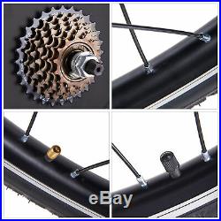 48V 1000W 26 Electric Bicycle Bike Conversion Kit Motor Speed Rear Wheel