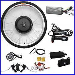 48V 1000W 26 Electric Bicycle E-Bike Front Wheel Hub Motor Conversion Kit