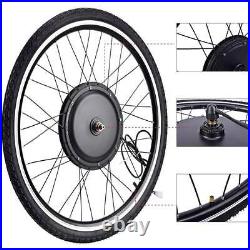 48V 1000W 26 Electric Bicycle Motor Conversion Kit Front Wheel Bike Cycling Hub