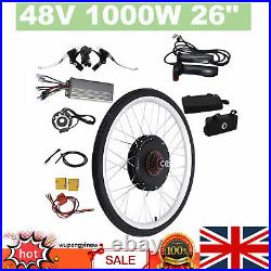 48V 1000W 26 Electric Bike Conversion Kit Rear Wheel Electric Bicycle Motor
