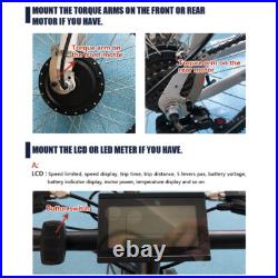 48V 1000W 26 Front/Rear Wheel Hub Motor Conversion Kit E-Bike Electric Bicycle 48V 1000W 26 Front/Rear Wheel Hub Motor Conversion Kit E-Bike Electric Bicycle