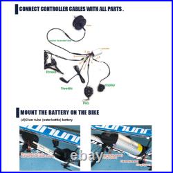 48V 1000W 26 Front/Rear Wheel Hub Motor Conversion Kit E-Bike Electric Bicycle 48V 1000W 26 Front/Rear Wheel Hub Motor Conversion Kit E-Bike Electric Bicycle