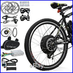 48V 1000W 26 Rear Wheel Electric Bicycle Motor Conversion Kit Bike Cycling Hub