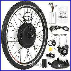 48V 1000W 26inch Electric Bike Conversion Kit Bike Rear Wheel Hub Motor Kit W8A4