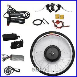 48V 1000W Electric Bicycle DIY Conversion Kit 26 E-Bike Front Wheel Hub Motor