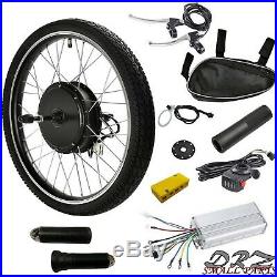 48V 1000W Electric Bicycle Motor Conversion Kit 26 Bike Cycling Rear Wheel Hub