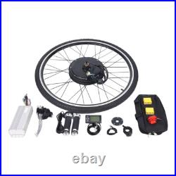 48V 1000W Motor LCD Electric Bicycle Front Wheel Kit 28 Inch Conversion Kit