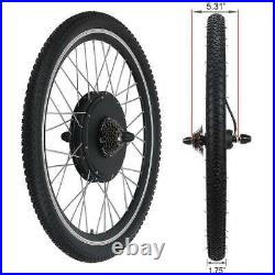 48V 1000With1500W 26 Front/Rear Wheel Ebike Electric Bicycle Conversion Hub Motor