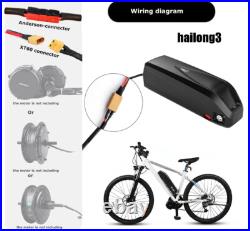 48V 13AH 1000W 750W E-bike Electric Bicycle lithium Battery Mid Motor Bike 30A