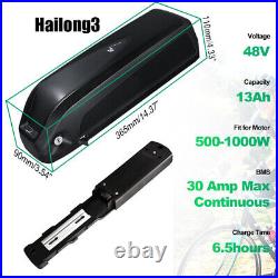 48V 13AH Ebike electric Bicycle lithium Battery Mid Motor Bike USB 750W 1000W 48V 13AH Ebike electric Bicycle lithium Battery Mid Motor Bike USB 750W 1000W