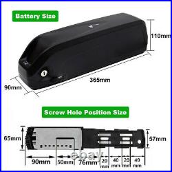 48V 13Ah 1000W Ebike Battery Electric Bike Battery Downtube Lithium Battery