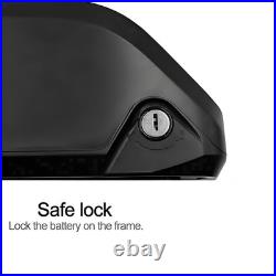 48V 13Ah Downtube Battery for Electric Bicycles E-Bike 1000W 750W Motor 30A BMS