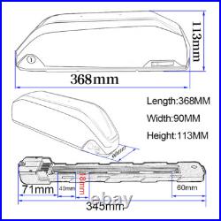 48V 13Ah Downtube Battery for Electric Bicycles E-Bike BAFANG Motor 30A BMS