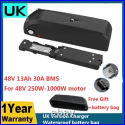 48V 13Ah Lithium Battery Electric bicycle bike battery for 48V 750W 1000W motor