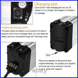 48V 13Ah SilverFish E-bike Battery For 350W 500W 750W 624Wh Electric Bicycle