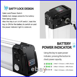 48V 13Ah SilverFish E-bike Battery For 350W 500W 750W 624Wh Electric Bicycle