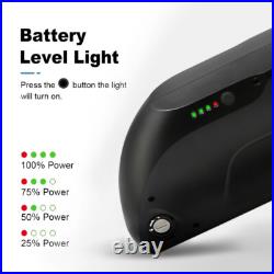 48V 13Ah TigerShark ebike Battery f Electric Bicycle Bafang 1000W Motor Downtube