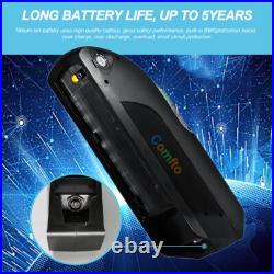48V 13Ah TigerShark ebike Battery f Electric Bicycle Bafang 1000W Motor Downtube
