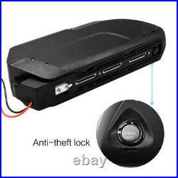 48V 13Ah TigerShark ebike Battery f Electric Bicycle Bafang 1000W Motor Downtube