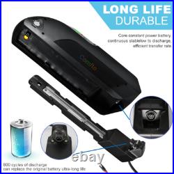 48V 13Ah TigerShark ebike Battery f Electric Bicycle Bafang 1000W Motor Downtube