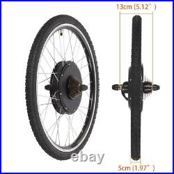 48V 1500W 26 Rear Wheel Electric Bicycle Motor E-bike Rear Conversion Kit