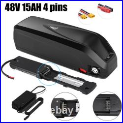 48V 15AH Battery for Motor 1000W 750W E-bike Electric Bicycle lithium Downtube