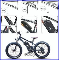48V 15Ah Down tube E-bike Li-ion Battery for 250w 450w 1000W Electric Bike Motor