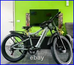 48V 17.5Ah E-Bike 26 Fat Tyre Electric Mountain Bike Dual Motor UK Stock(Used)