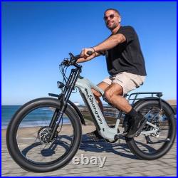 48V 17.5Ah E-Bike 26 Fat Tyre Electric Mountain Bike Dual Motor UK Stock(Used)