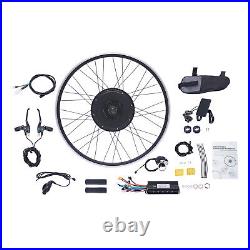 48V 1KW Brushless E-Bike Electric Bike Rear Wheel Hub Motor Conversion Kit 700C