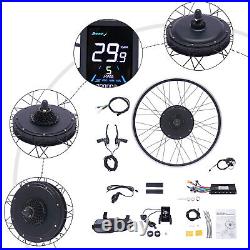 48V 1KW Brushless E-Bike Electric Bike Rear Wheel Hub Motor Conversion Kit 700C