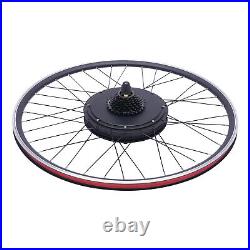 48V 1KW Brushless E-Bike Electric Bike Rear Wheel Hub Motor Conversion Kit 700C