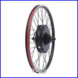 48V 1.5KW 26'' LCD E Bike Rear Wheel Motor Conversion Kit Electric Bicycle Motor