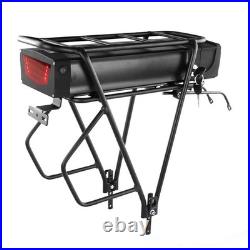 48V 20AH E-bike Lithium Battery For 02000W Electric Bike Motor with Rear Rack