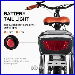 48V 20AH E-bike Lithium Battery For 02000W Electric Bike Motor with Rear Rack