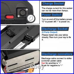 48V 20Ah Hailong Li-ion Ebike battery Electric bike Battery 0-1500W Motor