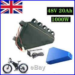 48V 20Ah Triangle Li-oin Ebike Battery Max1000W Motor for Electric Bicycle