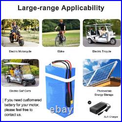 48V 24Ah Electric Scooter Bike Lithium Li-ion Battery For 50W-2000w E-bike Motor